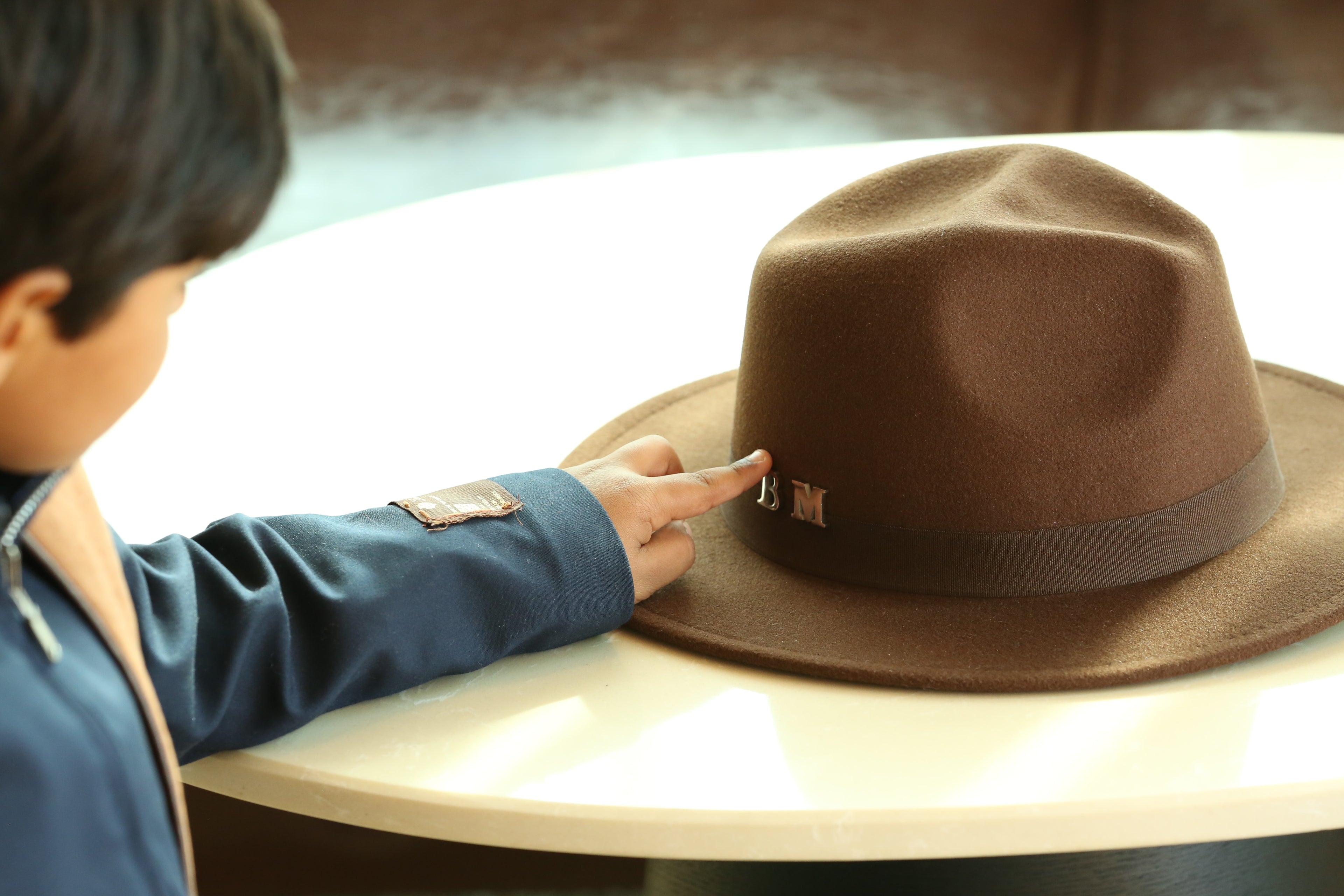 Fedora Hat Luxury made little 💼🎩