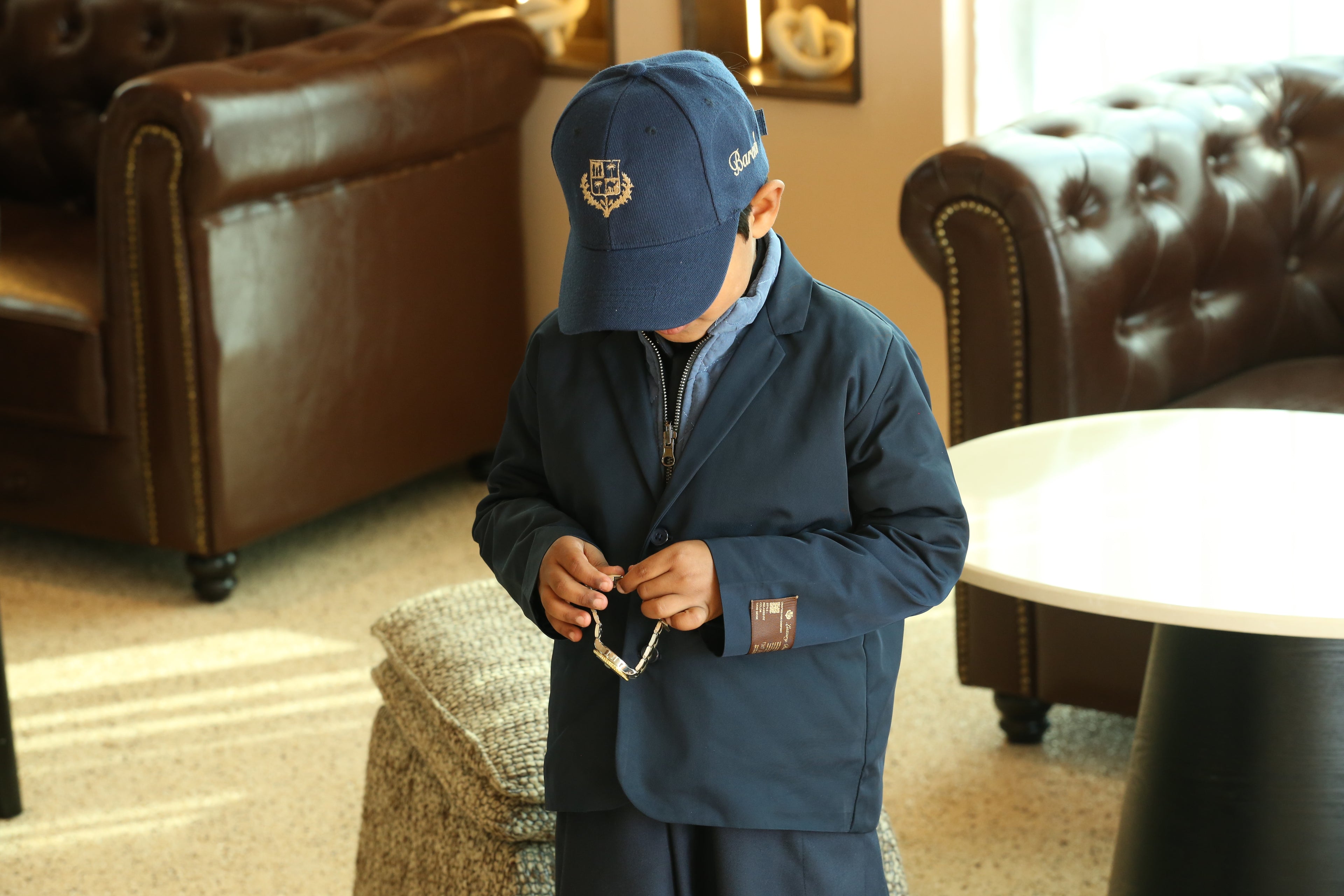 Luxury Kids Blazer with Inner coat 🧸🤎