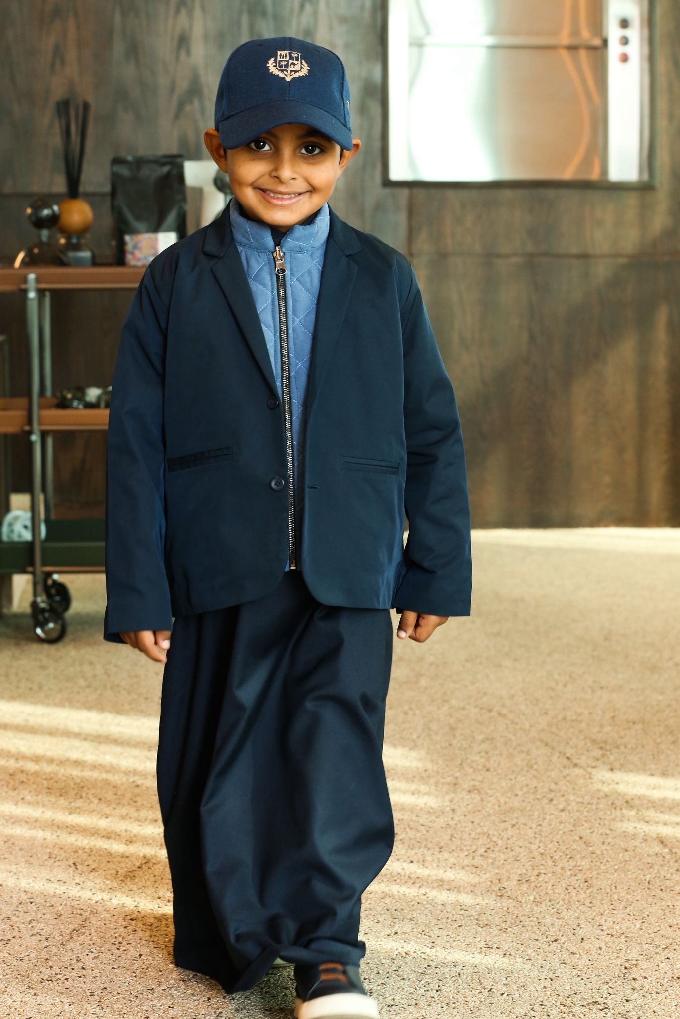 Luxury Kids Blazer with Inner coat 🧸🤎