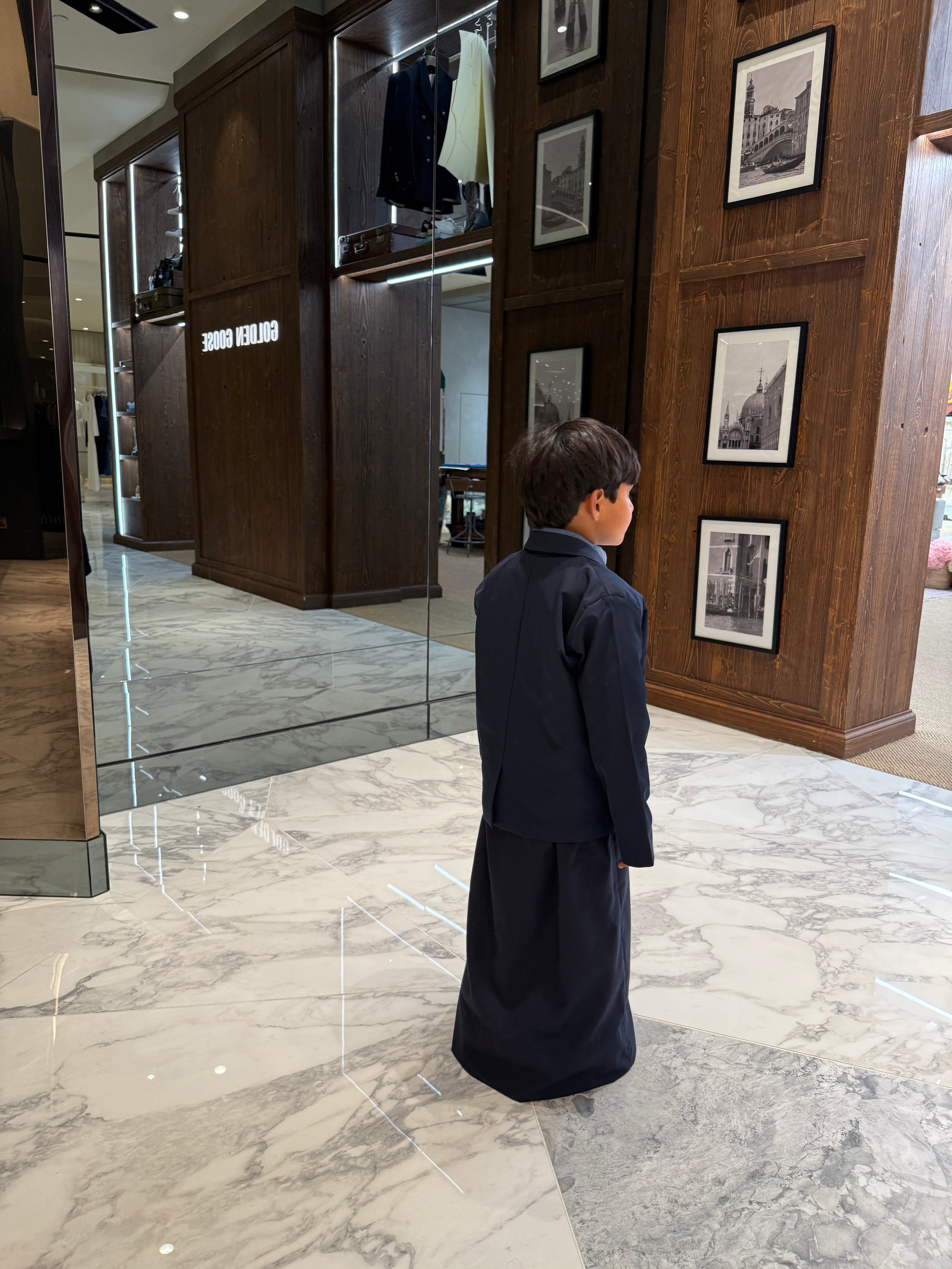 Luxury Kids Blazer with Inner coat 🧸🤎