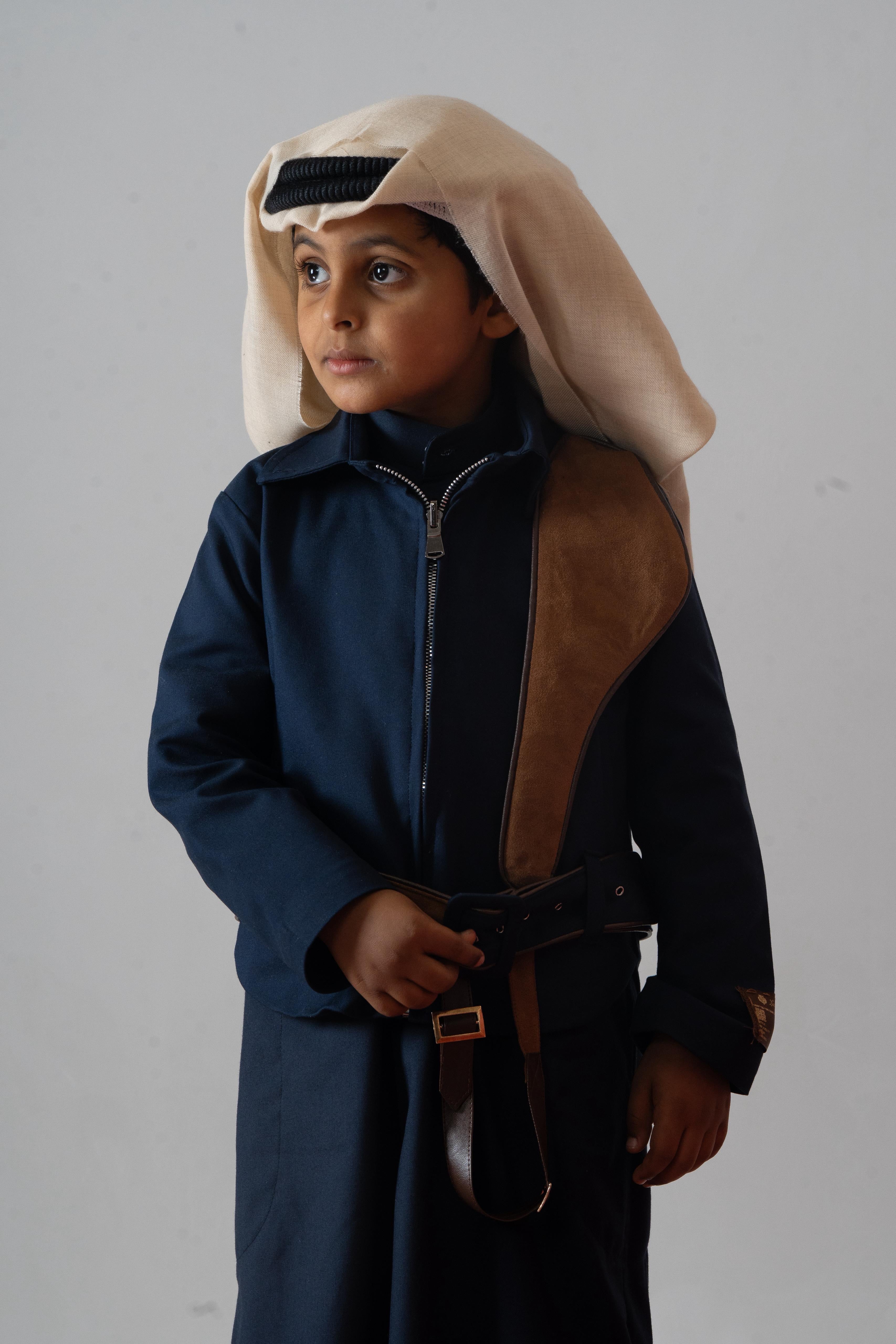 Najdi jacket inspired by authentic Arab heritage ⚔️📿🏜️🐪🌙